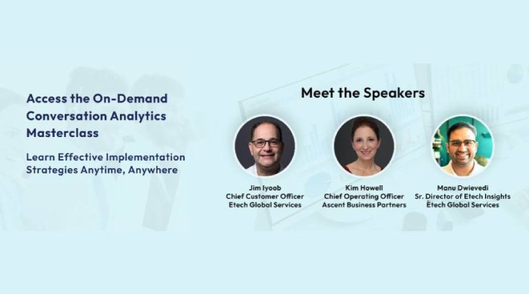 Conversation Analytics Masterclass