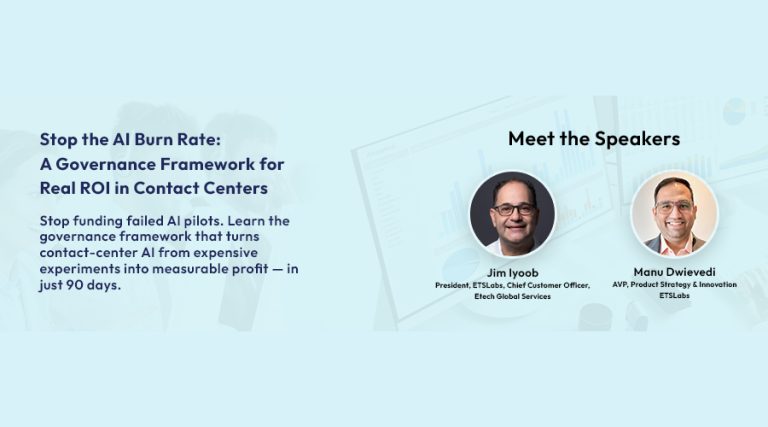 Stop the AI Burn Rate: A Governance Framework for Real ROI in Contact Centers